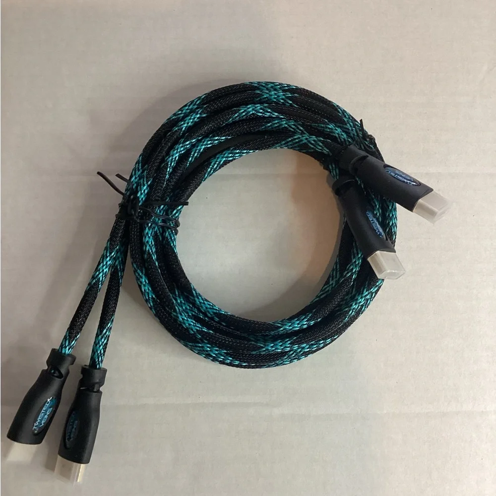 Twisted veins hdmi pair of cables high speed cord